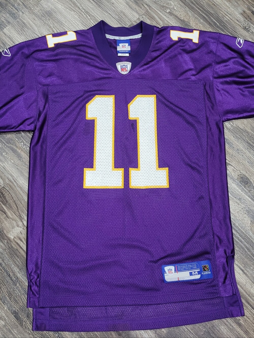 Daunte Culpepper Minnesota Vikings #11 NFL Home Jersey Mens M